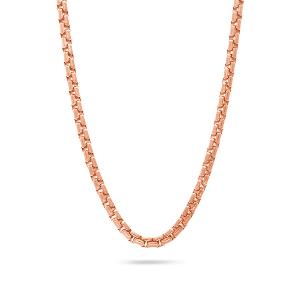 Gold Moon Link Chain (4mm)