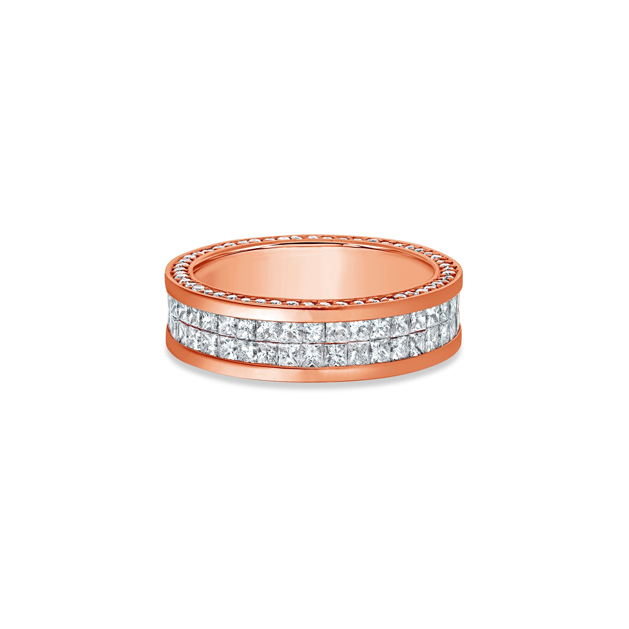 Sage Eternity Ring (2-Row)