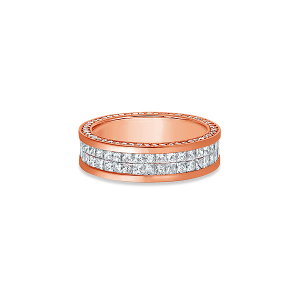 Sage Eternity Ring (2-Row)