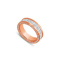 Sage Eternity Ring (2-Row)