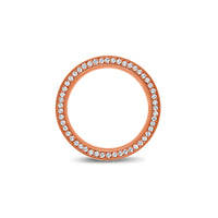 Sage Eternity Ring (2-Row)
