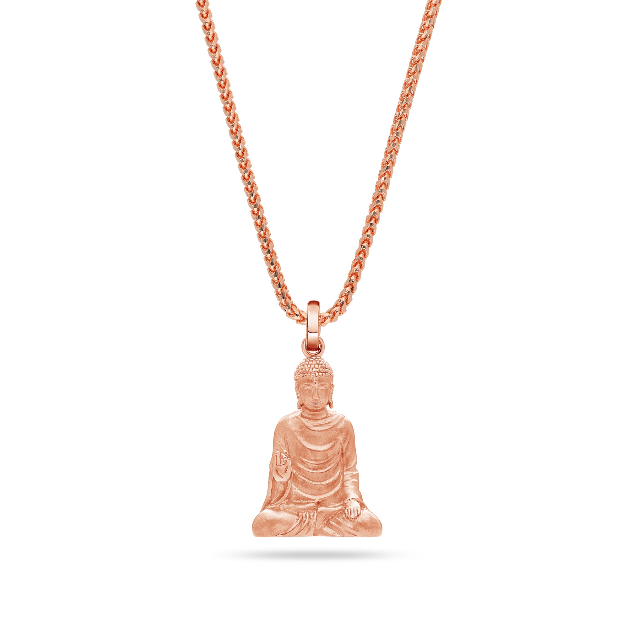 邦楽 Ailiph doepa 1st Single Buddha Chan Gold Buddha Necklace - Baby Sitting Buddha - IF & Co.