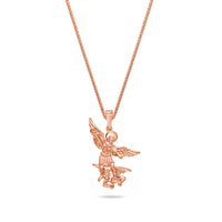 Micro Saint Michael Arch Angel Piece (Solid Gold)