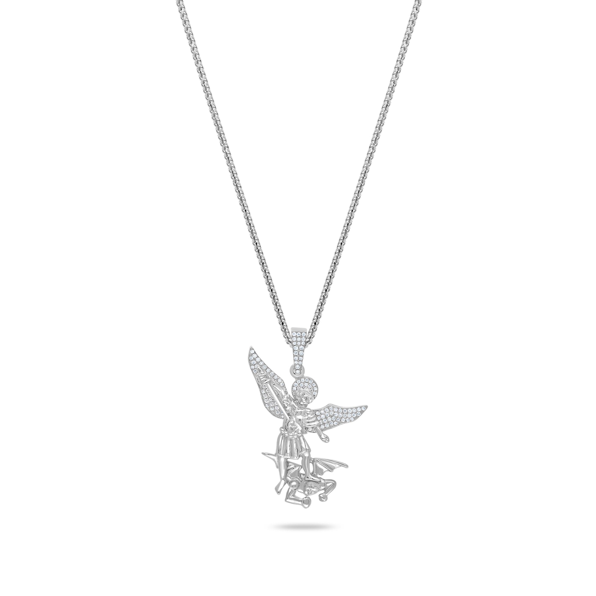 Micro Saint Michael Arch Angel Piece (Partially Iced)