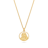 Micro Virgin Mary Medallion