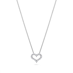 Micro Heart Necklace