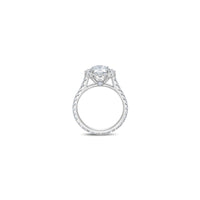 Elle Halo Engagement Ring (GIA Round 1.50ct)