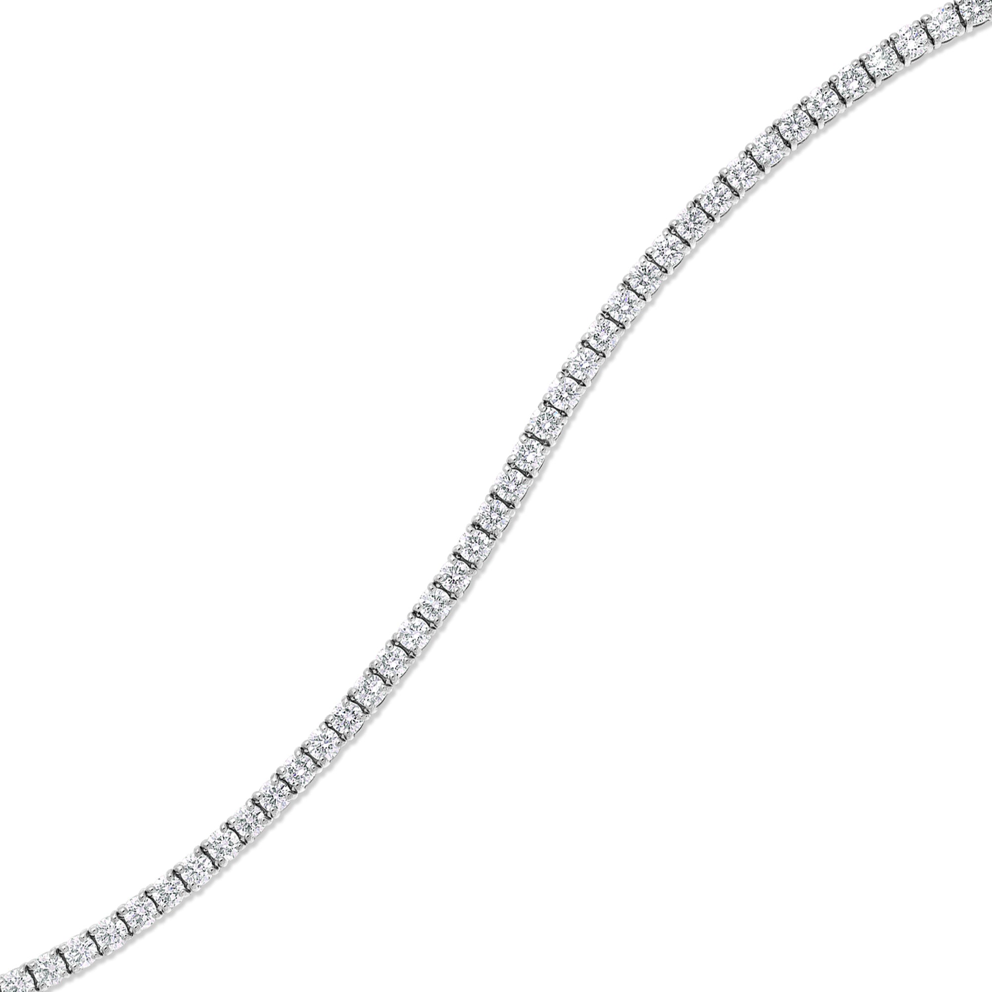 Vincent Diamond Tennis Bracelet (5-Point)