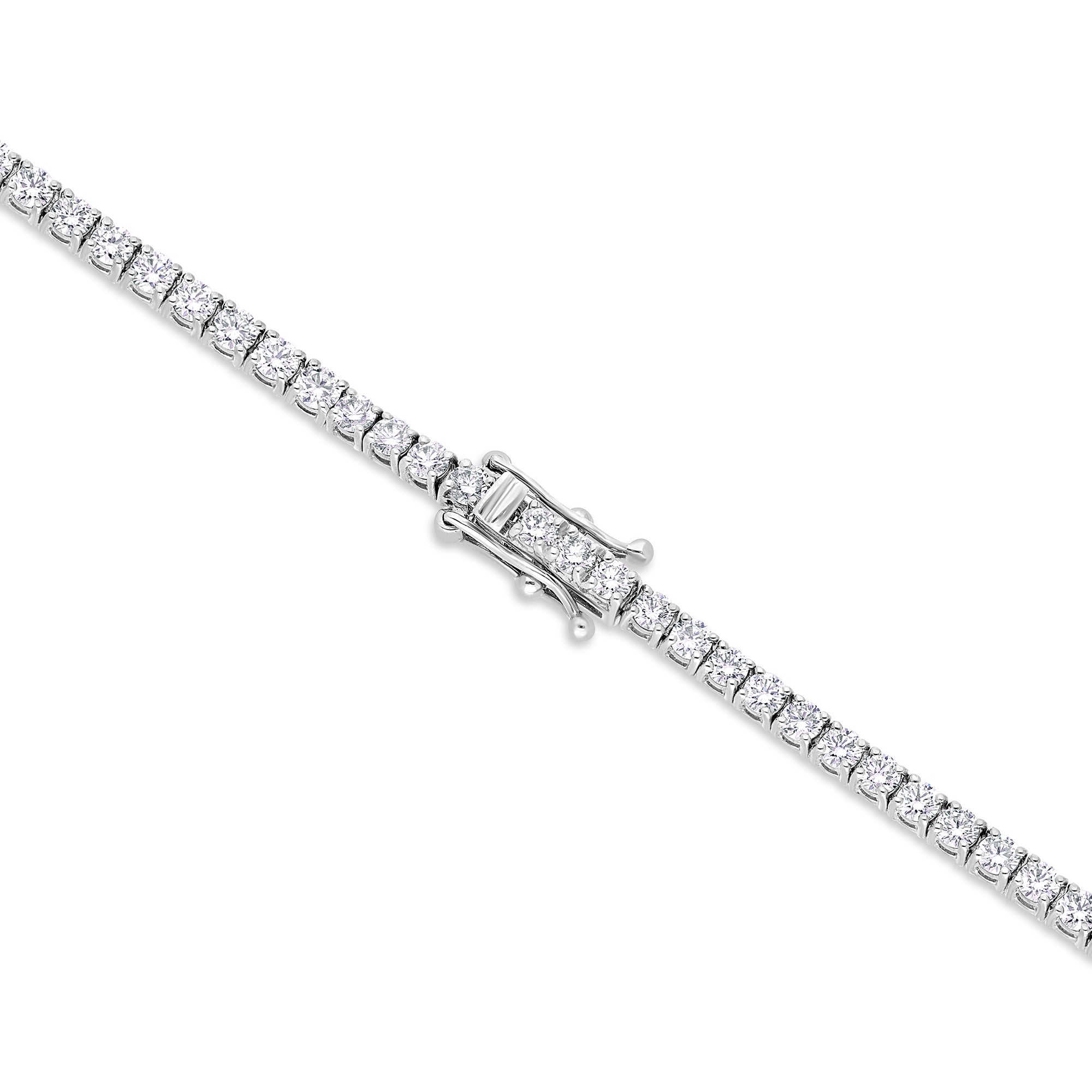 Vincent Diamond Tennis Bracelet (5-Point)