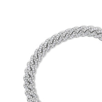 Diamond Cuban Link Bracelet (7mm)