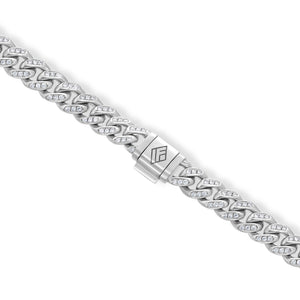 Diamond Cuban Link Bracelet (7mm)