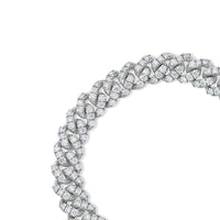 Diamond Cuban Link Bracelet (9mm, Prong Set)
