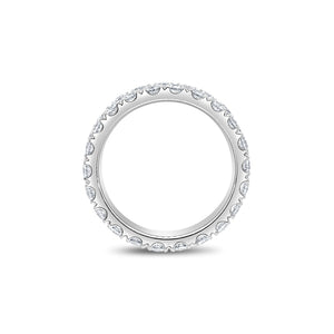 Micro Elle Eternity Ring (2-Row)