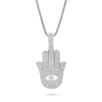 Baby Hamsa Piece (Protection, Fully Iced)