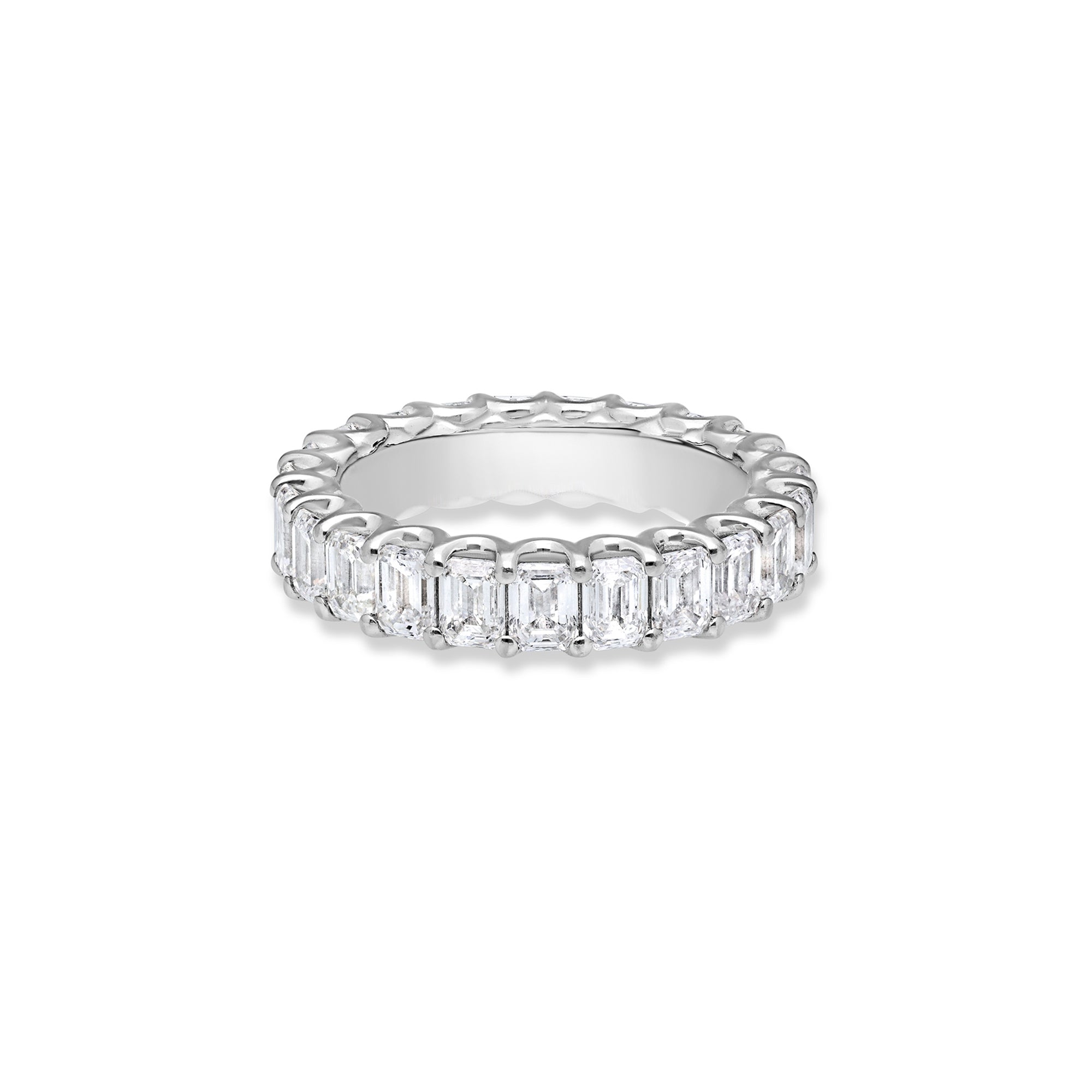 Céleste Eternity Ring (Emerald)