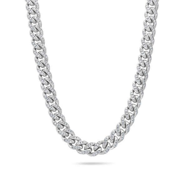 Diamond Cuban Link Chain (7mm)