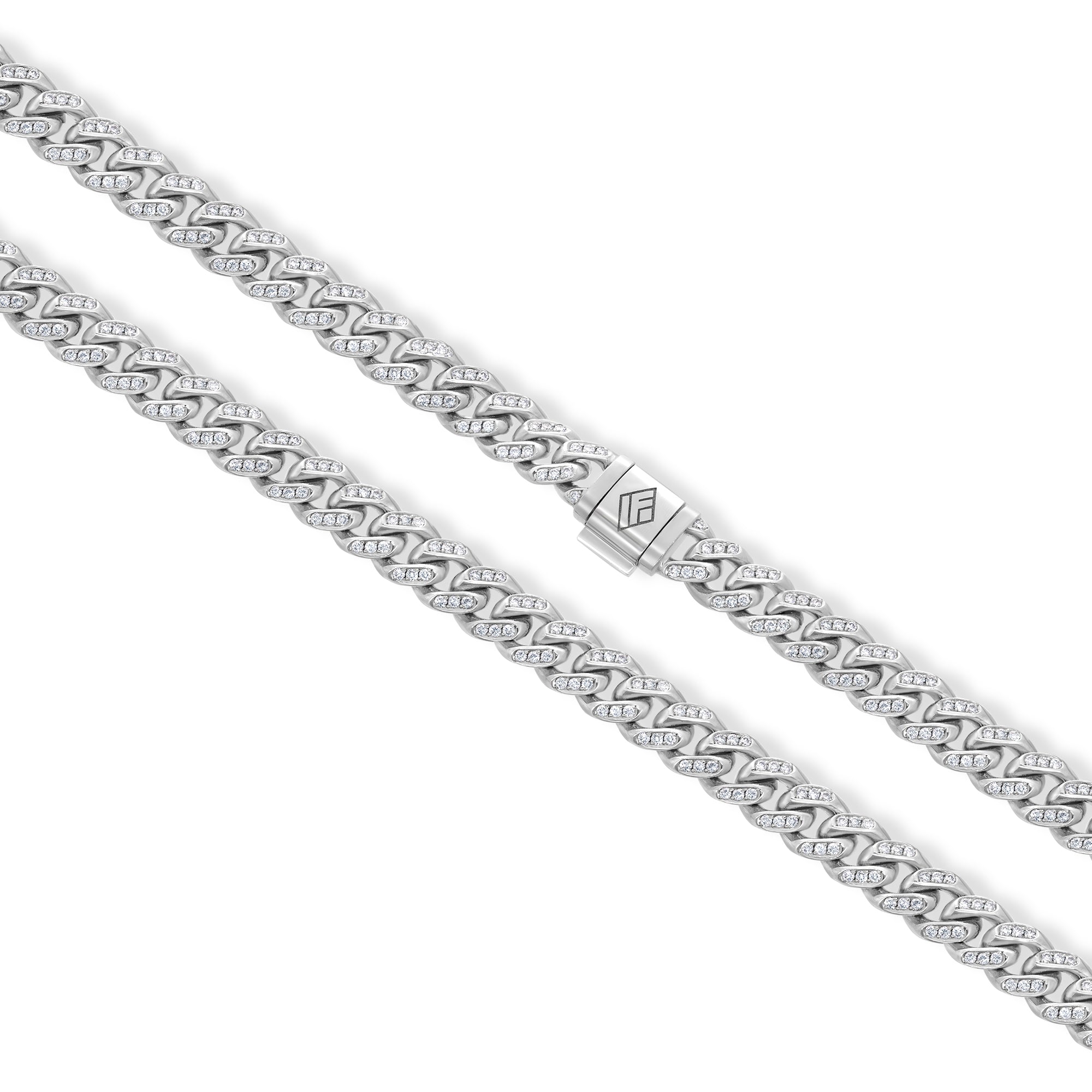 Diamond Cuban Link Chain (7mm)