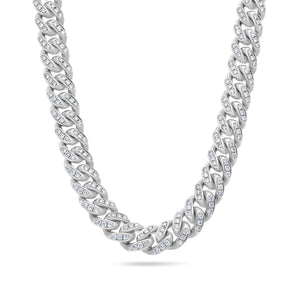 Diamond Cuban Link Chain (9mm)