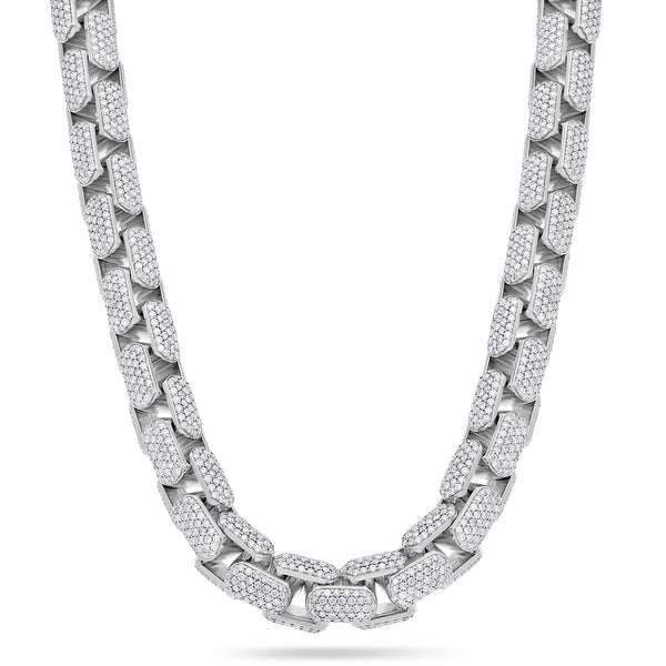 Diamond Moon Link Chain (11mm)