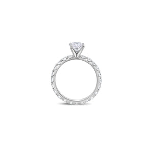 Elle Solitaire Engagement Ring (GIA Round 1.00ct)