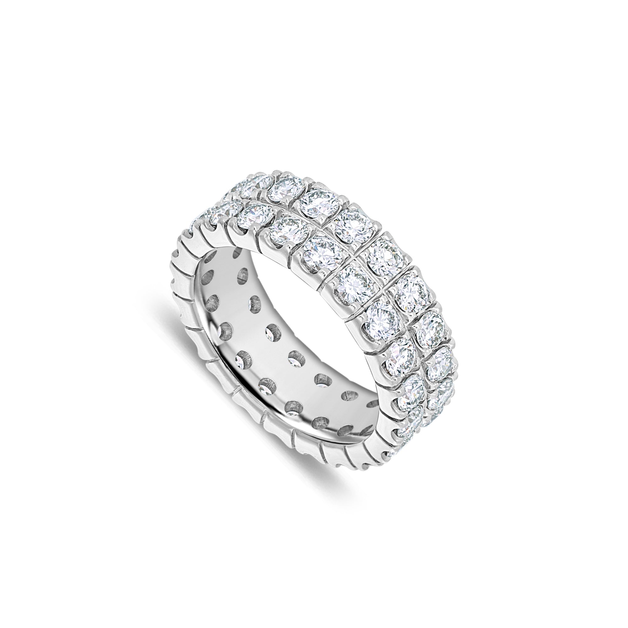 Jordan Eternity Ring (2-Row)