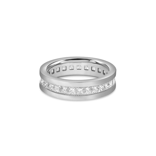 Lenox Eternity Ring (Princess Cut, 1-Row)