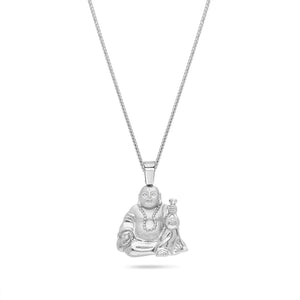 Micro Lucky Buddha Piece (Diamond Eyes)