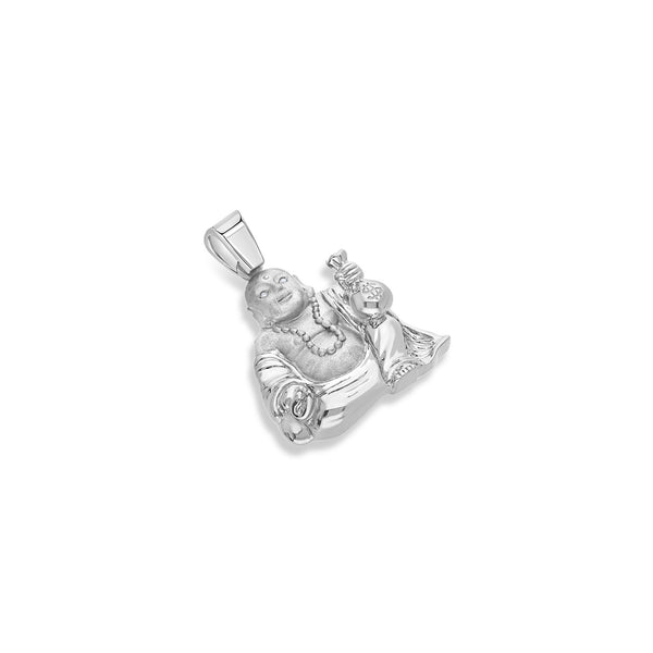 Micro Lucky Buddha Piece (Diamond Eyes)