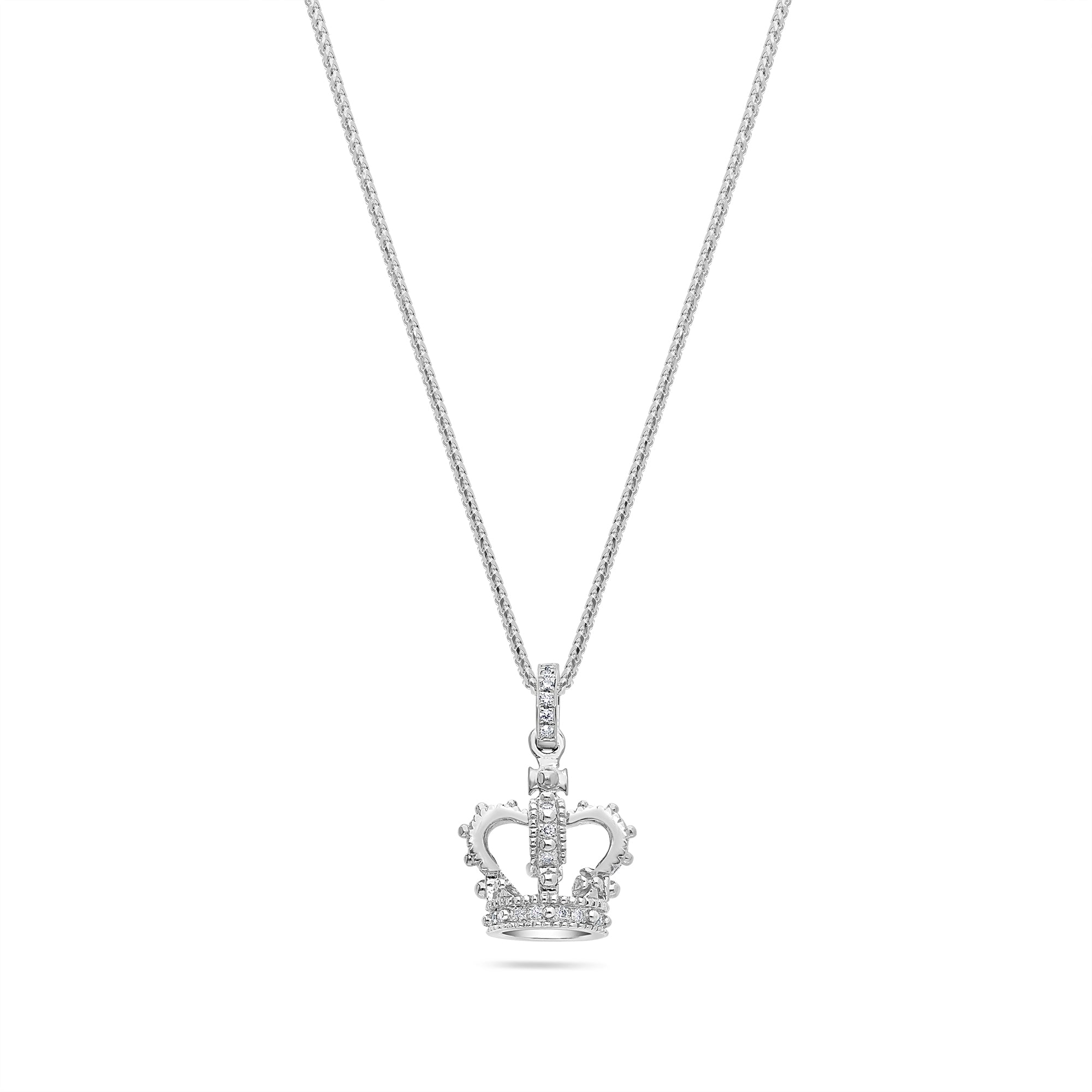 Micro Royal King's Crown Piece (Fully Iced)