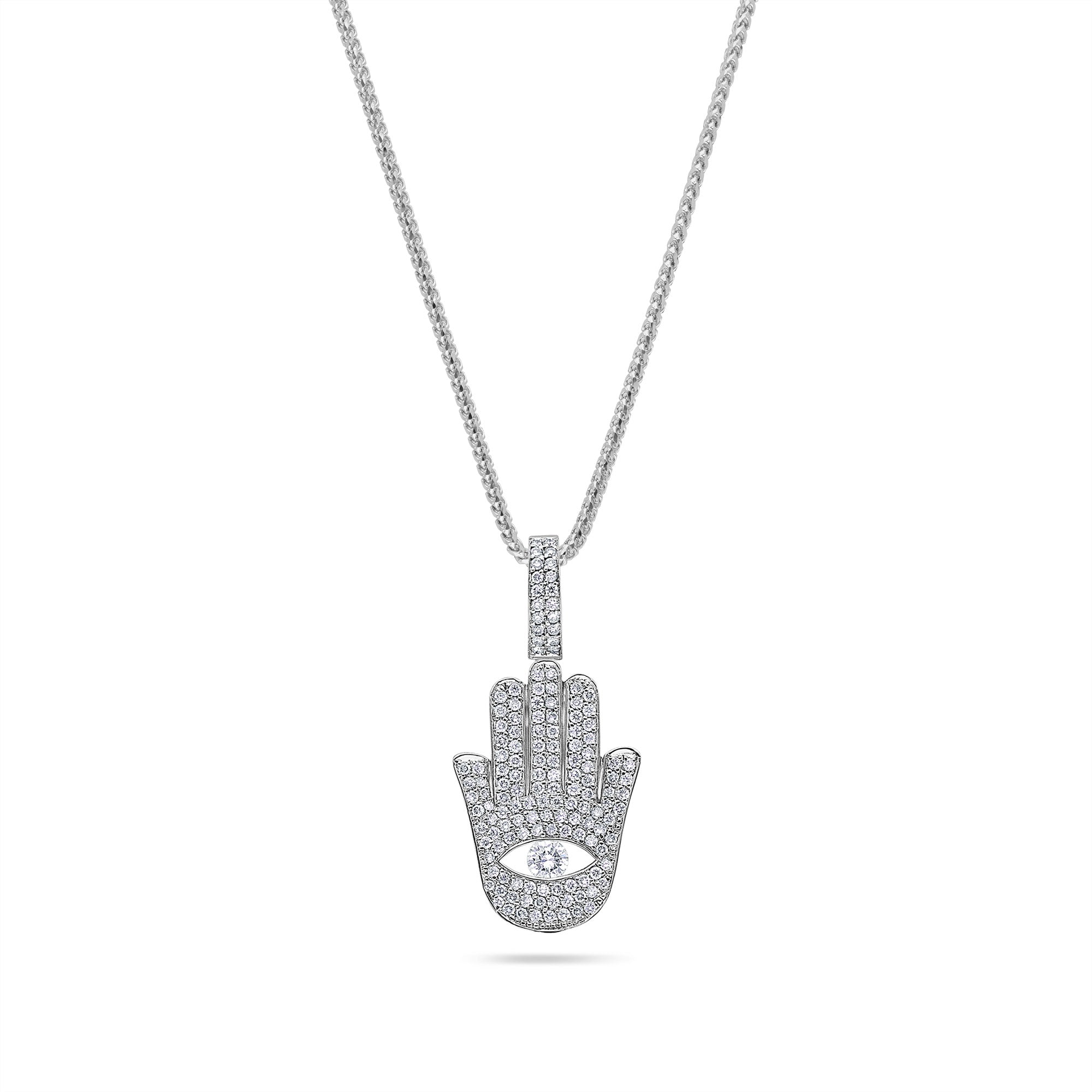 Milli Hamsa Piece (Protection, Fully Iced)