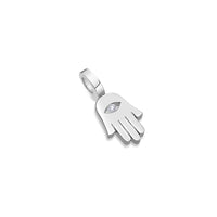 Nano Hamsa Piece (Blessings, Diamond Eye)