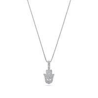 Nano Hamsa Piece (Protection, Fully Iced)