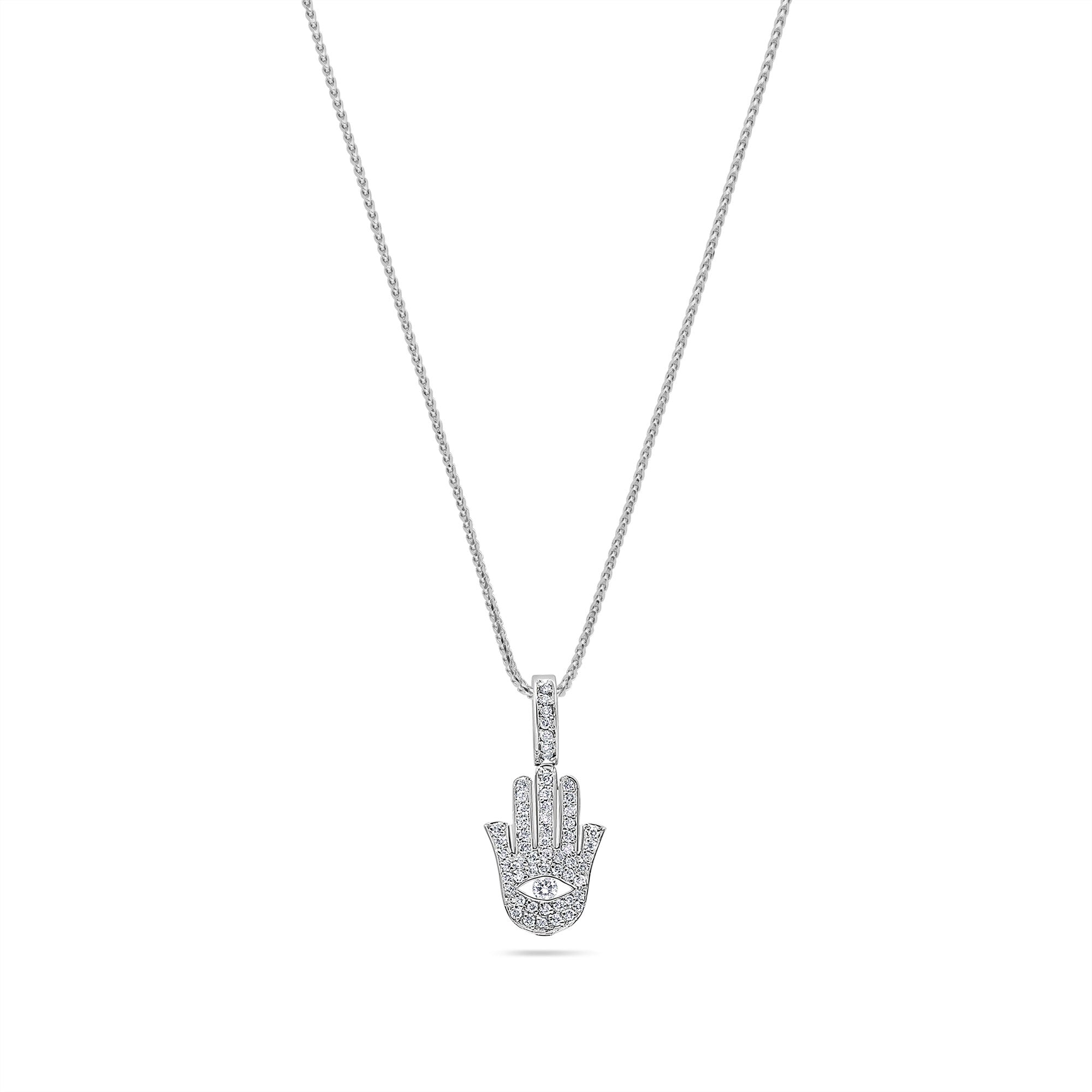 Nano Hamsa Piece (Protection, Fully Iced)