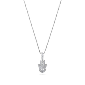 Nano Hamsa Piece (Protection, Fully Iced)