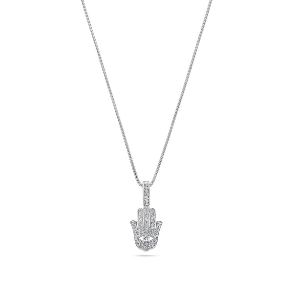 Nano Hamsa Piece (Protection, Fully Iced)