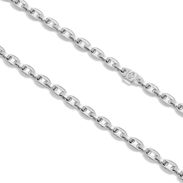 Gold Ocean Link Chain (7mm)