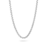Gold Moon Link Chain (4mm)