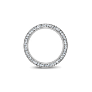 Sage Eternity Ring (2-Row)