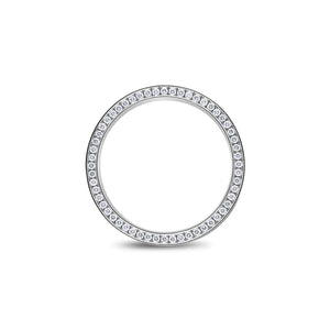 Sage Eternity Ring (3-Row)