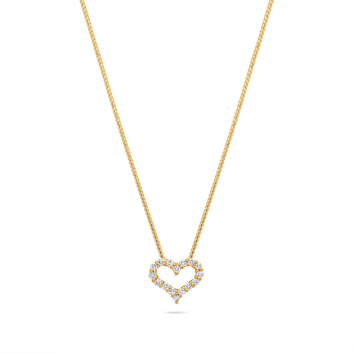 Micro Heart Necklace