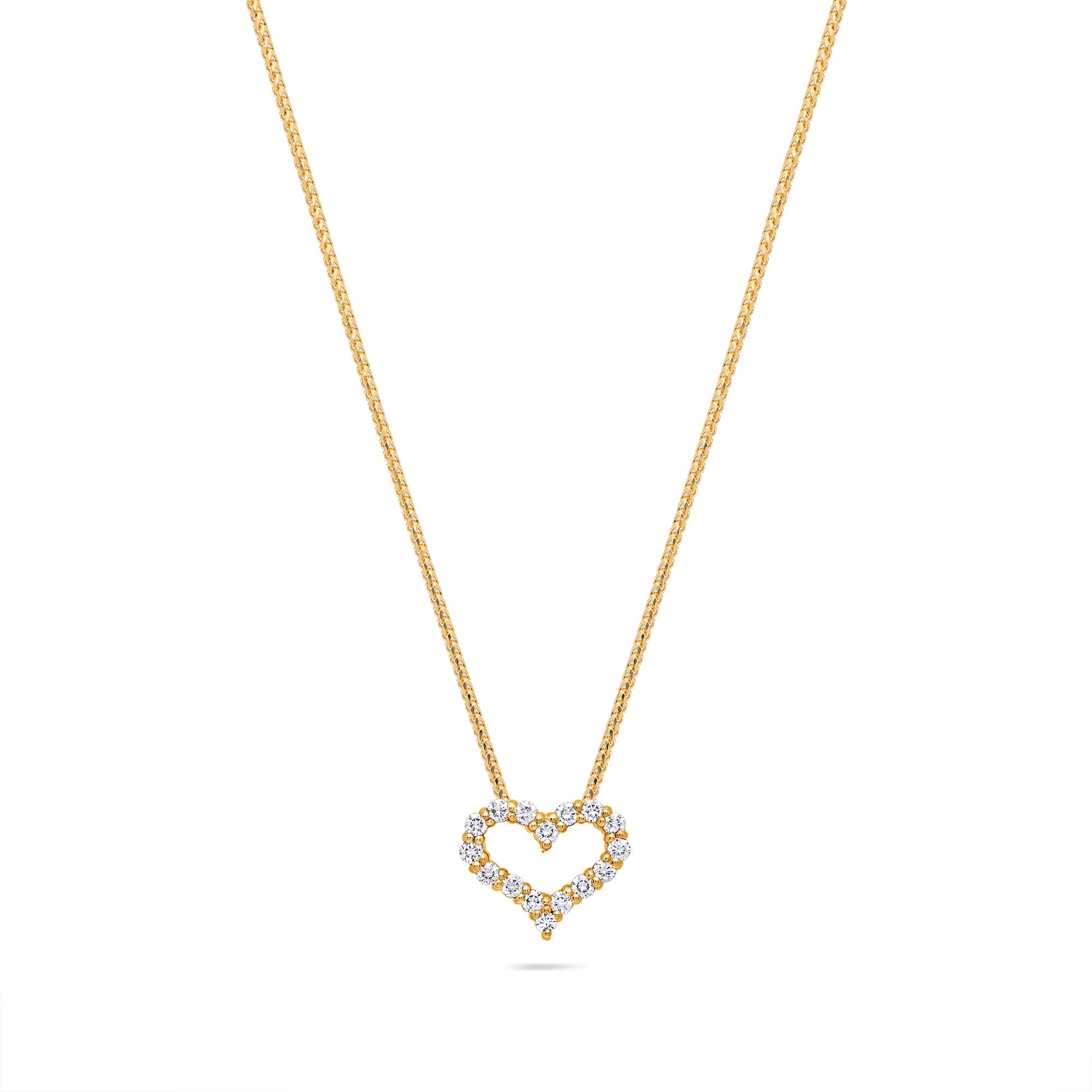Micro Heart Necklace