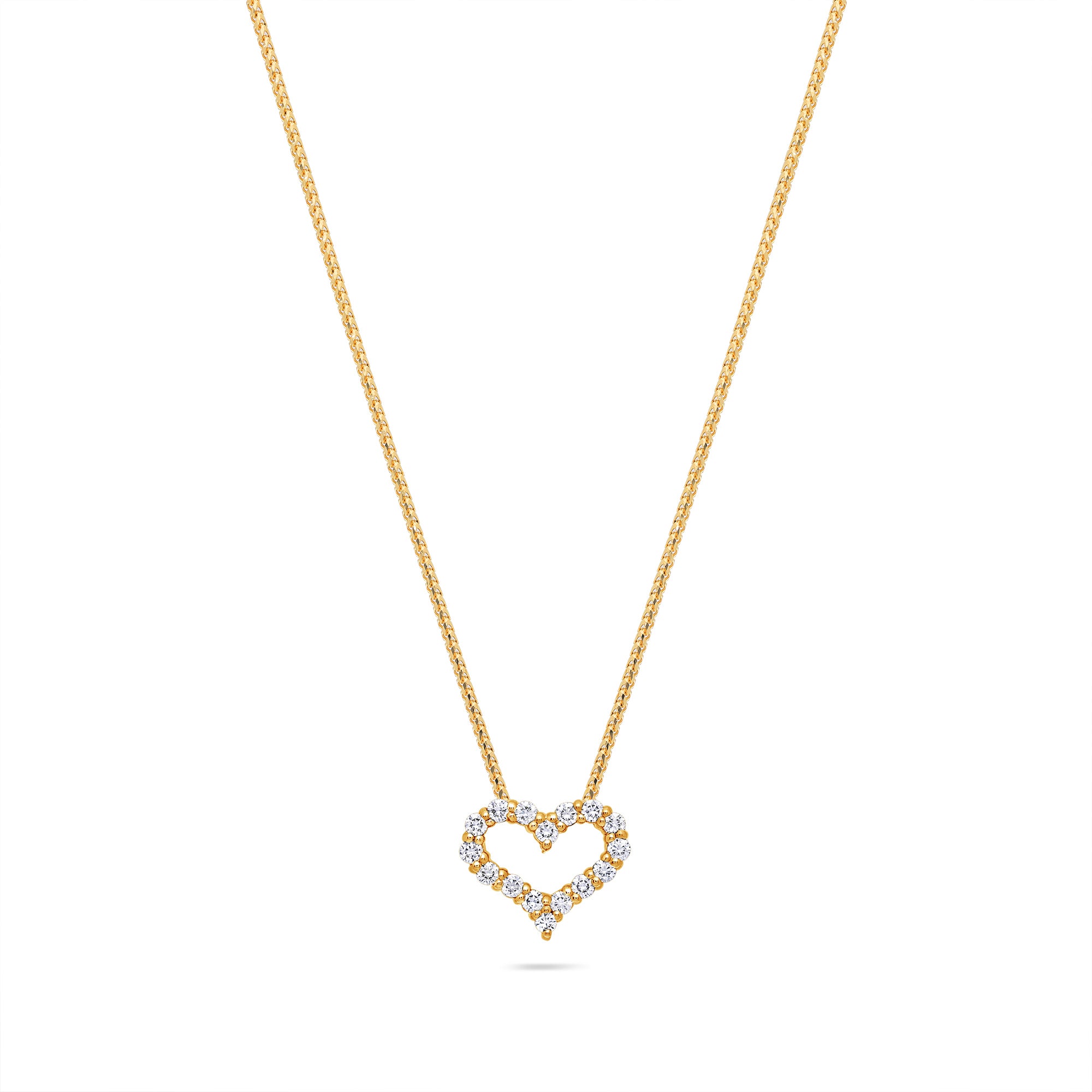 Micro Heart Necklace