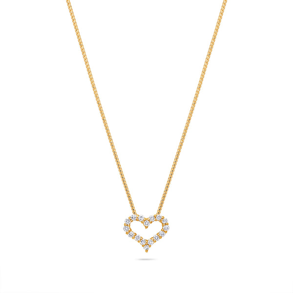 Micro Heart Necklace