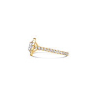 Elle Halo Engagement Ring (GIA Round 1.50ct)