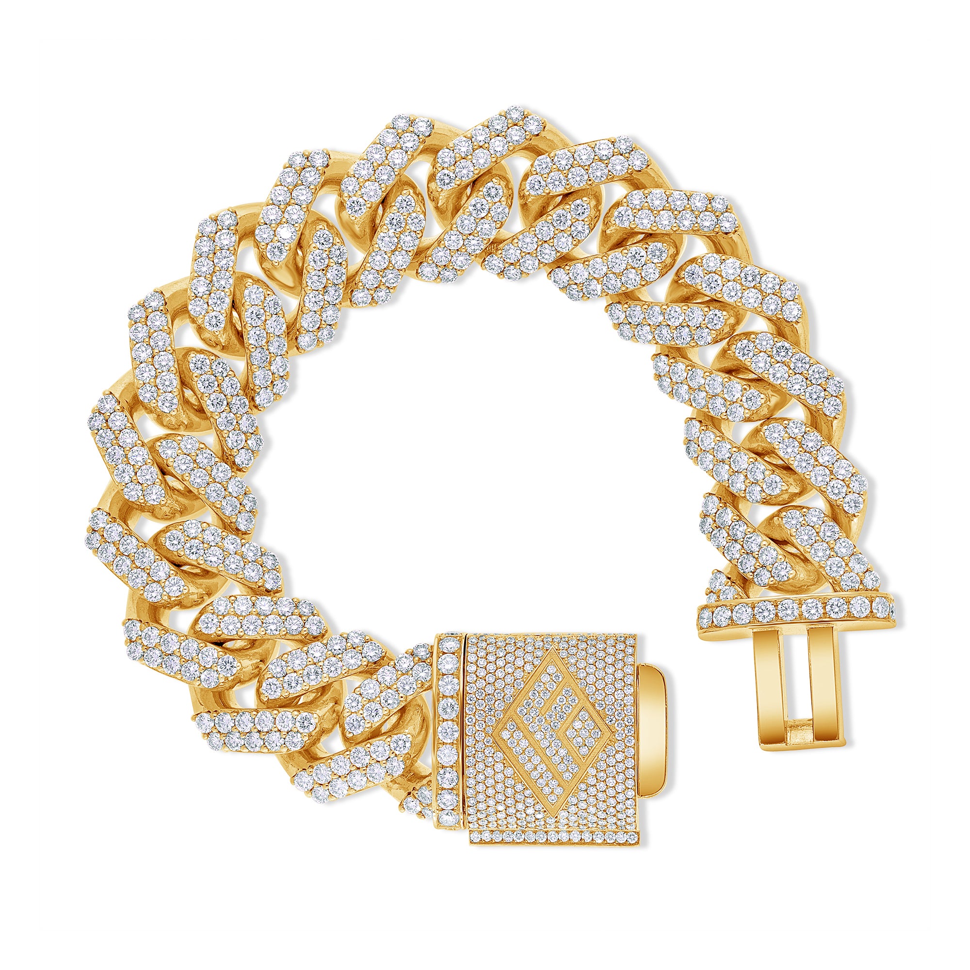 Diamond Cuban Link Bracelet (21mm)