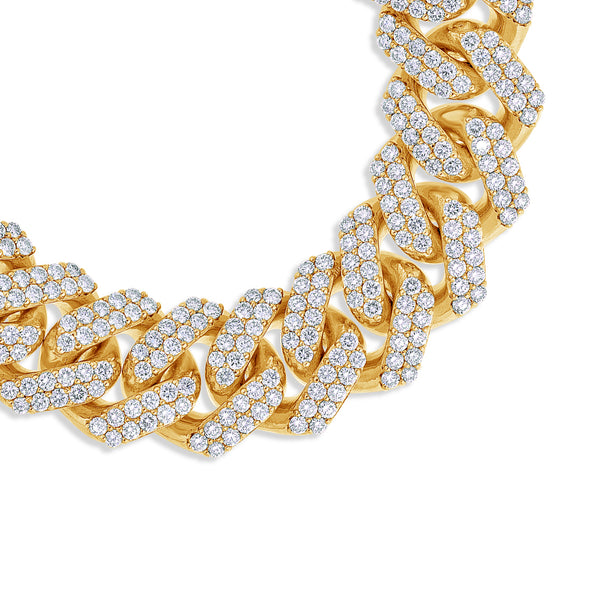 Diamond Cuban Link Bracelet (21mm)