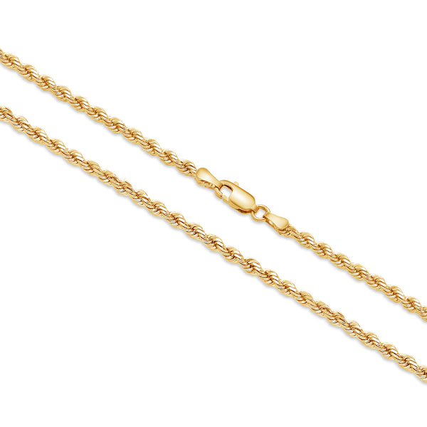 Gold Rope Chain (3.0mm)