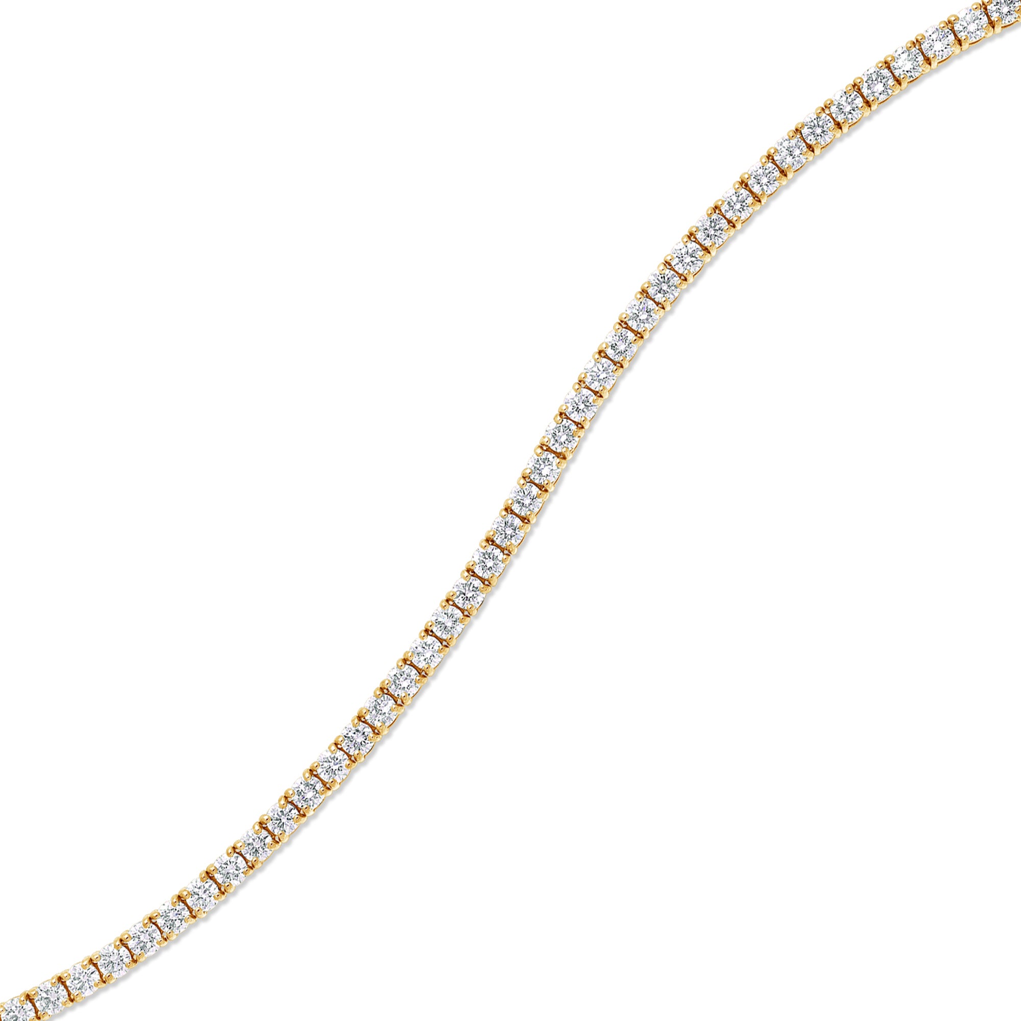 Vincent Diamond Tennis Bracelet (5-Point)