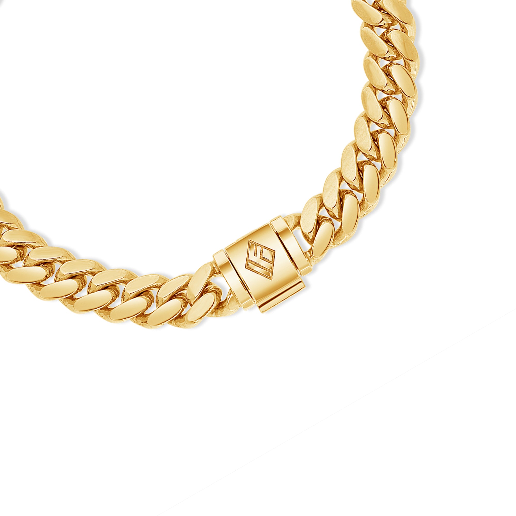 Gold Cuban Link Bracelet (7mm)