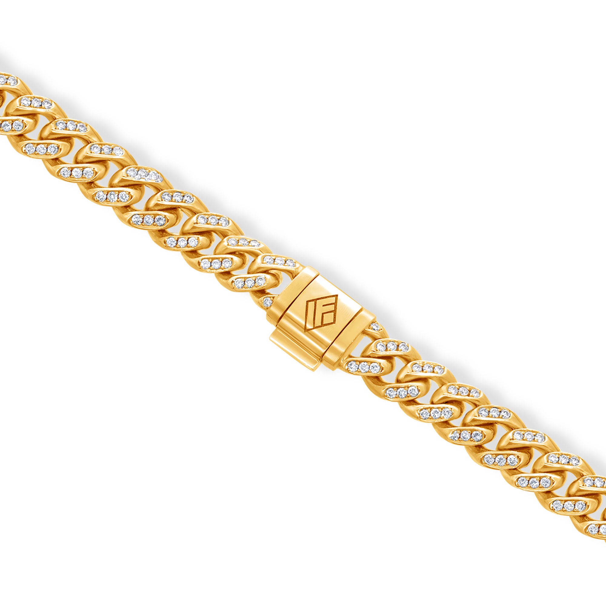 Diamond Cuban Link Bracelet (7mm)